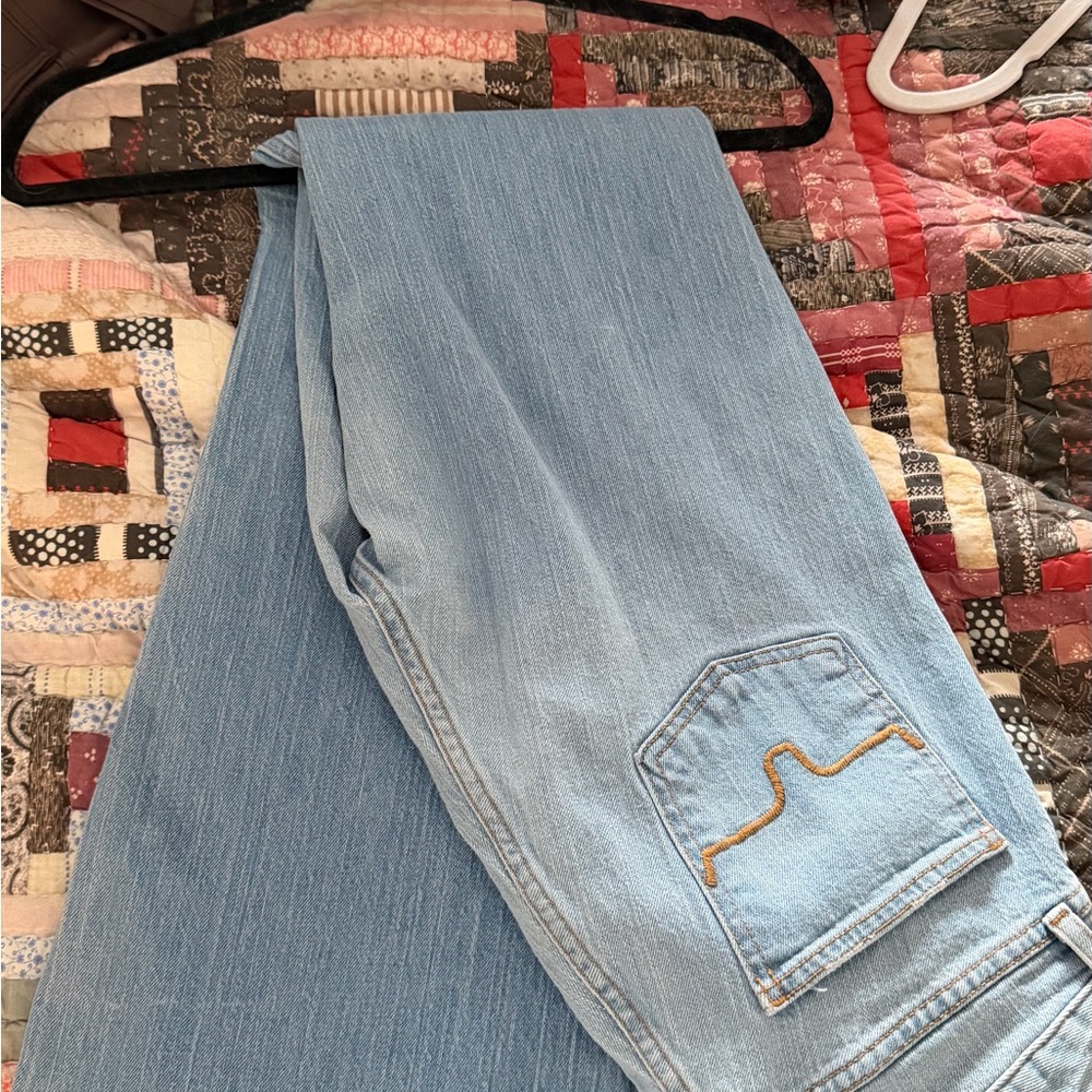 Kimes Ranch Light Blue Straight-Leg Women's Jeans